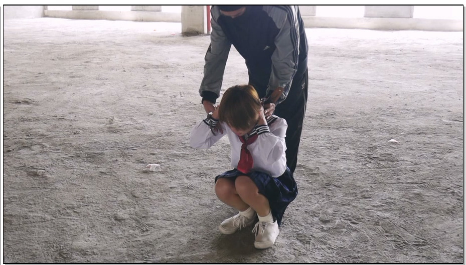 【猎美工作室】废墟惊魂 1 可爱学妹误入魔窟