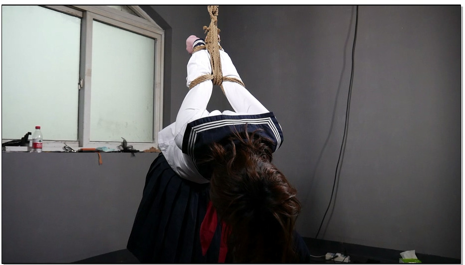 【猎美工作室】箱中少女终章 可怜少女仰面被放置，T蛋无情刺激