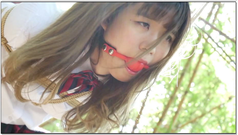 【猎美工作室】林中少女 下集 单足高吊,可怜少女无力挣扎后手反调，蒙面押解