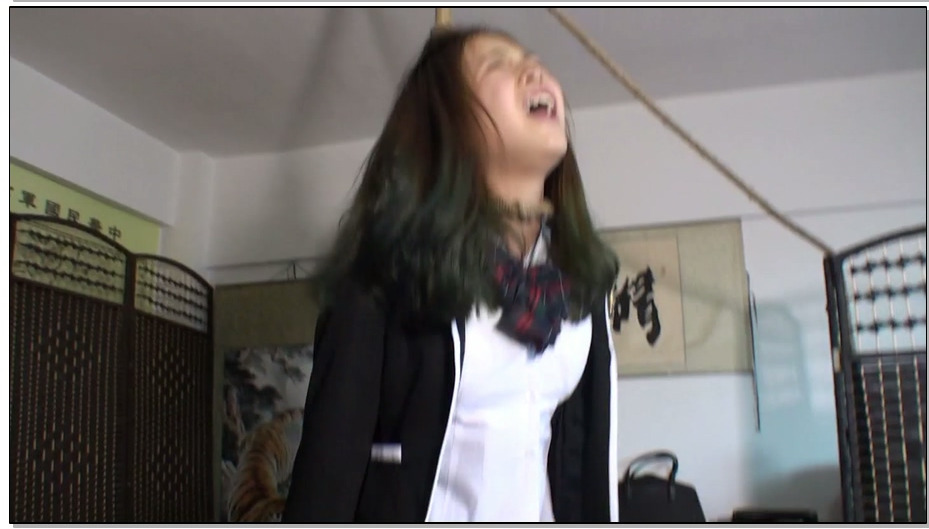 【老梦视觉】金金学生服絞刑