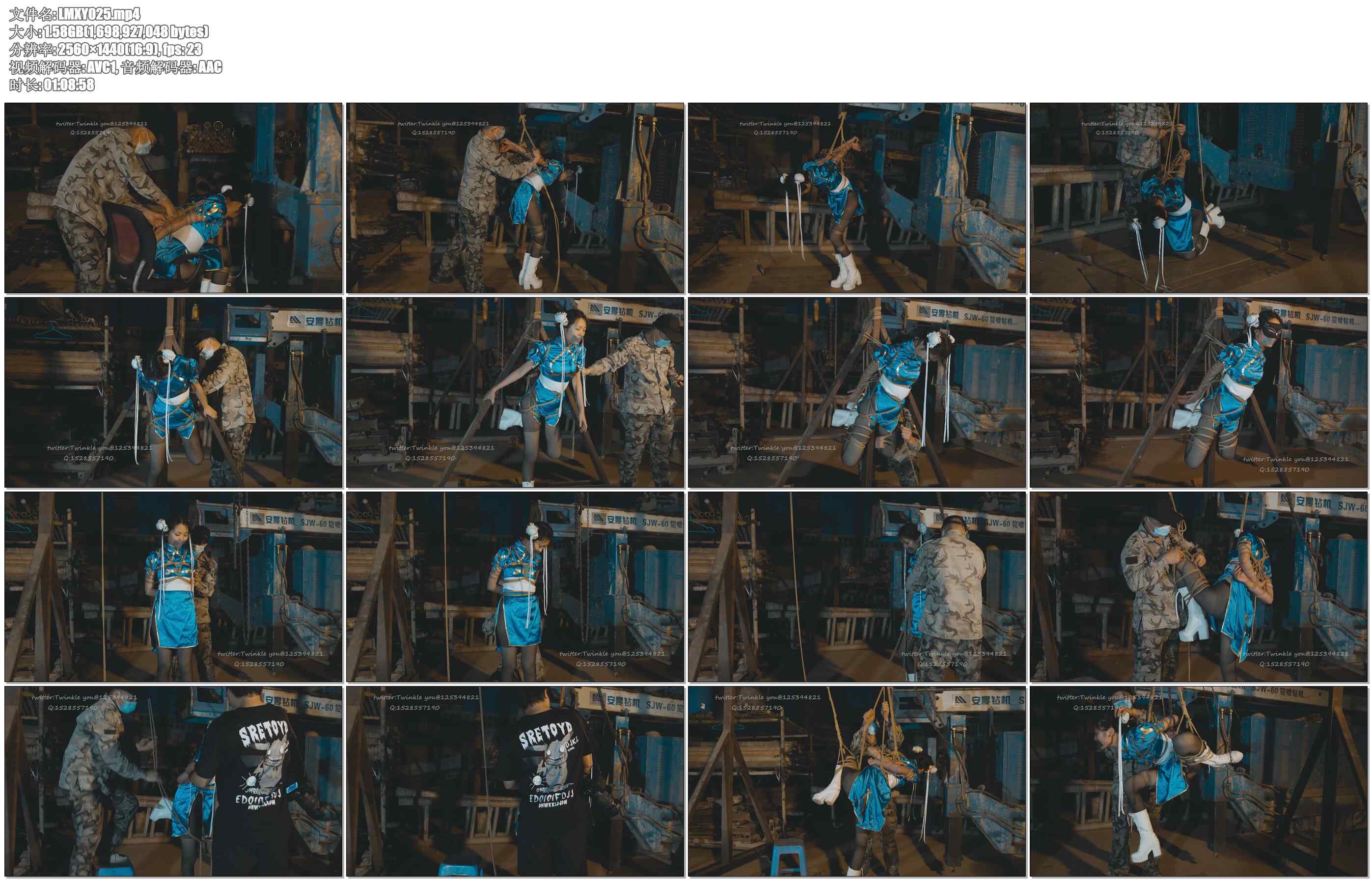 【LMXY】仓库捆绑春丽 人棍春丽 COSPLAY 忙完打磨下场景+灯光