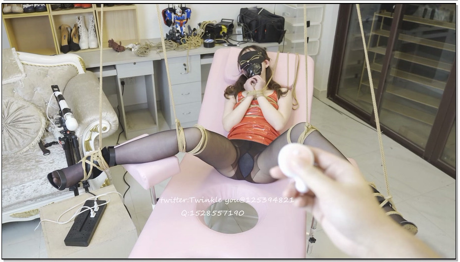 【LMXY】妇科看护检查床 第一次实验，实验机体6号，丝袜堵嘴+两段强制GC+遥控X入式 G