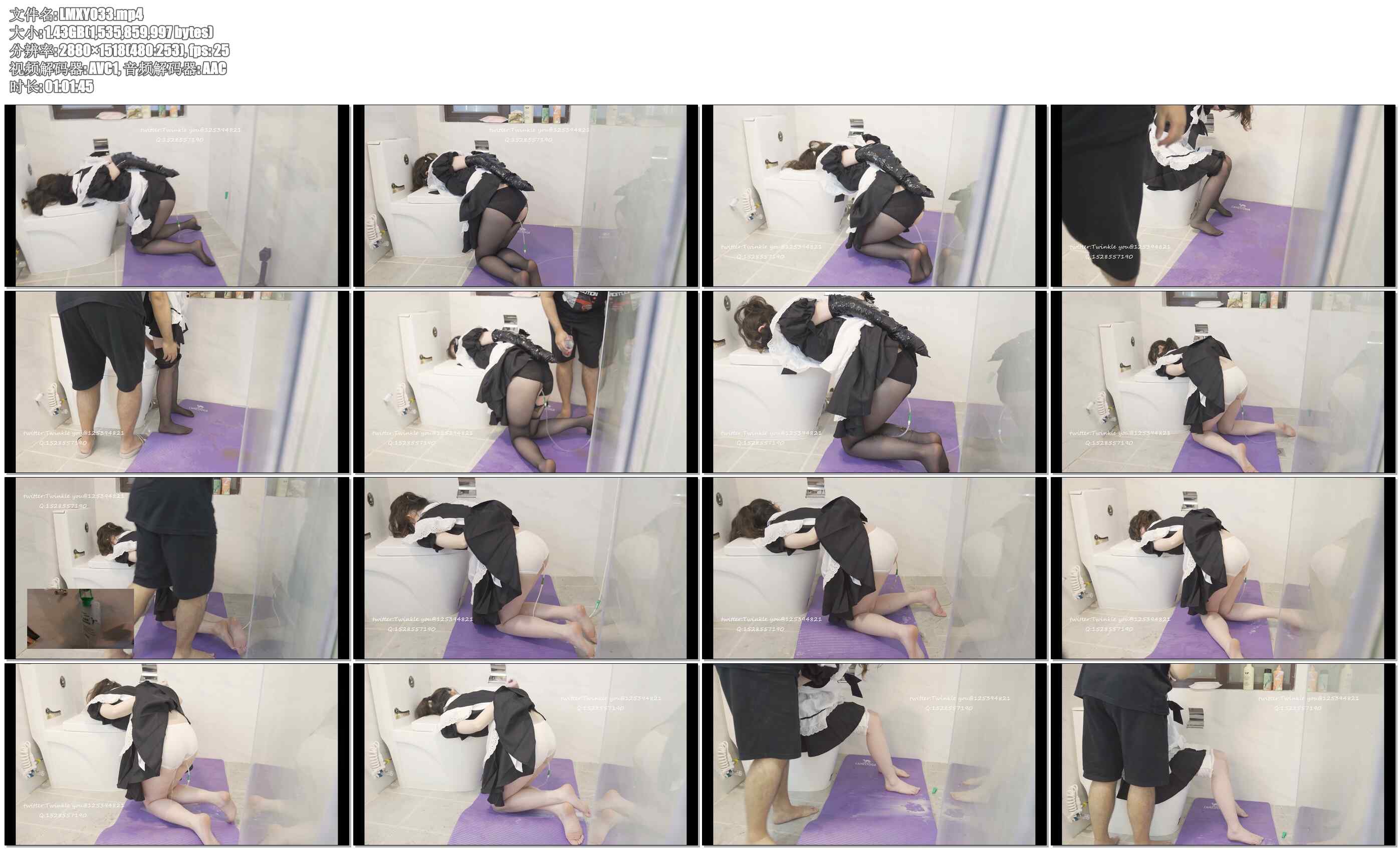 【LMXY】灌肠1.0 一小时 对话全开版本 6号机小姐姐最后哭了 全程实录 女仆装 黑丝+裸..