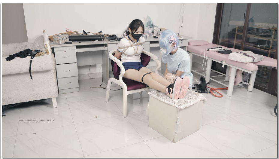 【LMXY】蕾姆护士 高校运动服 TK 刺轮 润滑油 TK 鞭打 报复妹子 固定强高 