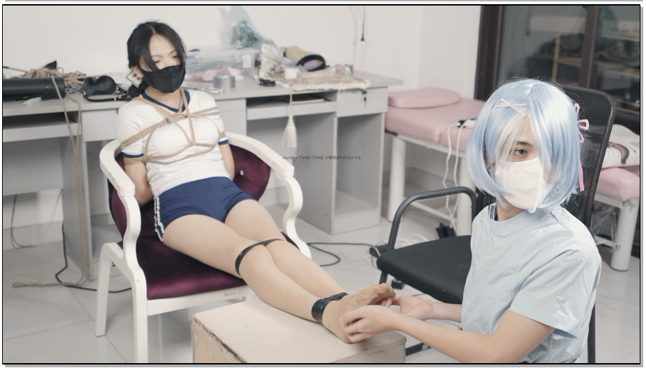 【LMXY】蕾姆护士 高校运动服 TK 刺轮 润滑油 TK 鞭打 报复妹子 固定强高 