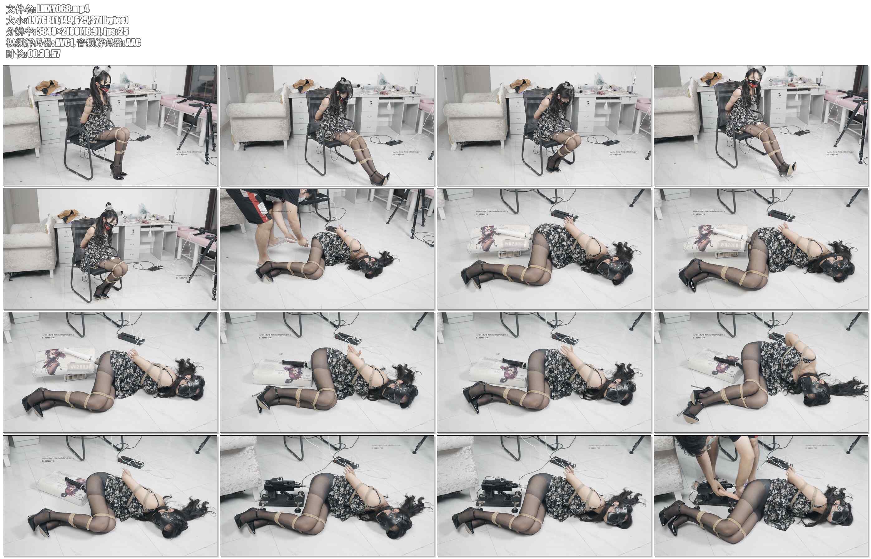 【LMXY】兽耳碎花小裙子 直接硬核TJ 超高跟 电击 + 强高+快速中号泡泡机