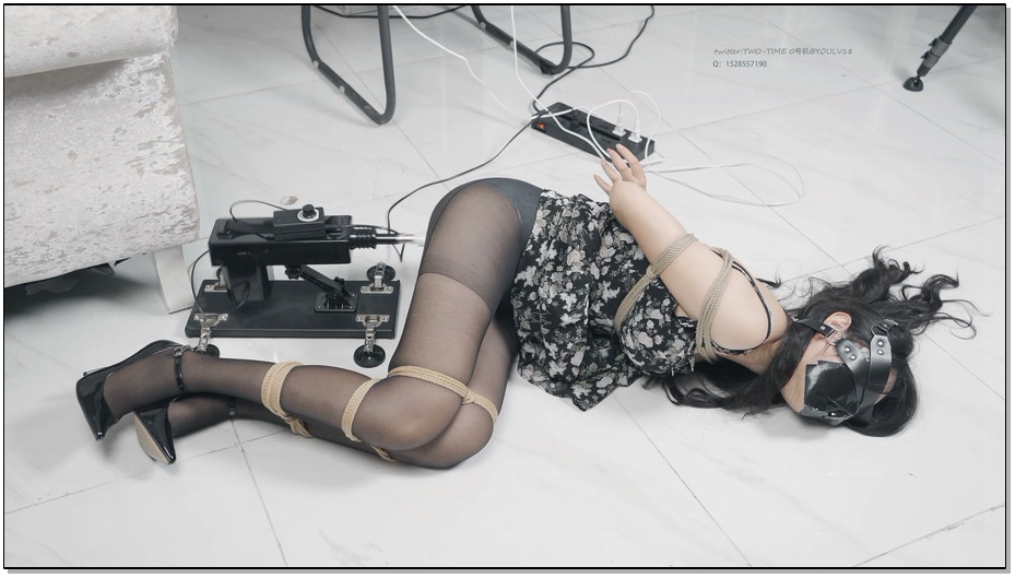 【LMXY】兽耳碎花小裙子 直接硬核TJ 超高跟 电击 + 强高+快速中号泡泡机