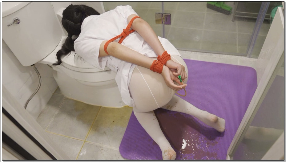 【LMXY】日记少女 被灌肠了 电击 捆绑灌肠 狐狸尾 小喷射