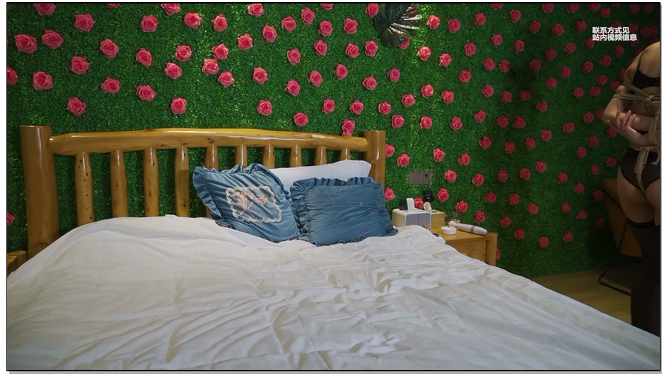 【鲁R绳艺】轻.唯美3 黑丝高跟 黑色永远是最诱人最神秘的颜色 没有吊带的丝袜是没有灵…