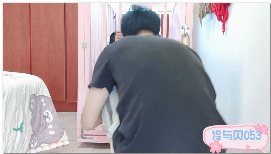 【冷少与贝娘】笼中少女，可爱双马尾冷酱笼中调教