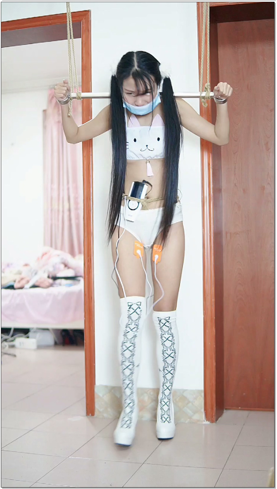 【冷少与贝娘】冷酱体罚一小时，体力被残酷压榨