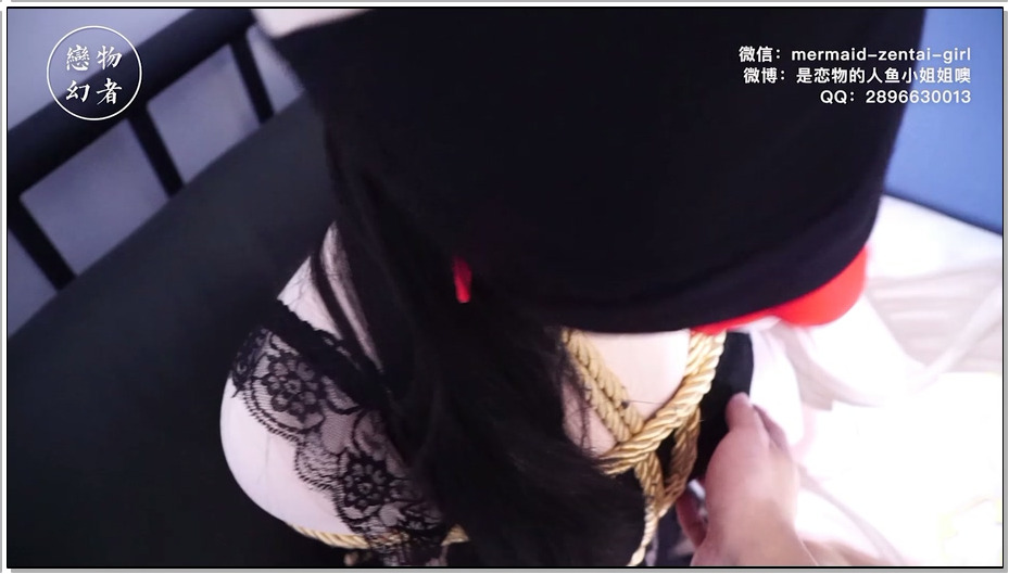 【恋物幻者】捆绑暴虐! zentai+驷马+蒙眼口球剥夺全部感官自由！疯狂TK+股绳刺激