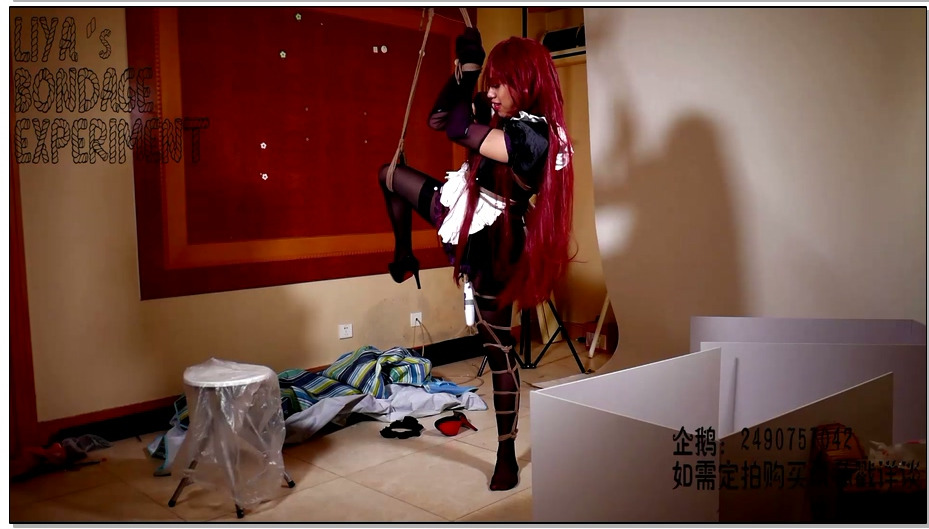 【莉雅的定拍之作】被囚禁的女仆 斯卡哈(女仆) cosplay