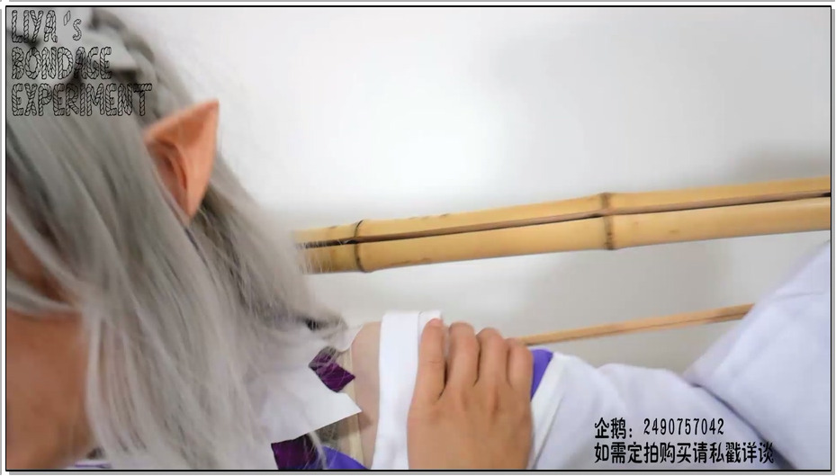 【莉雅】被神秘人蹲守的艾米莉亚 紧缚、拘束、固定、TK、棒棒 