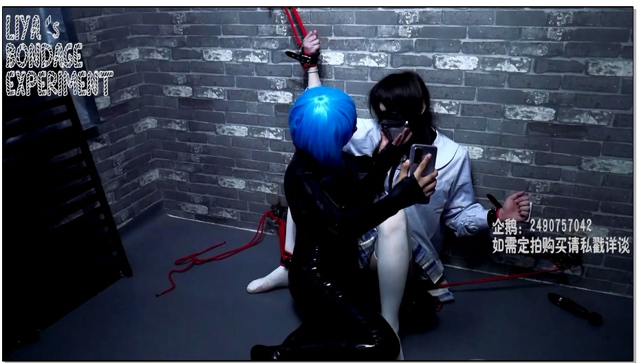 【莉雅】百合痴女囚禁JK DID，重度SP，TK，单腿吊缚，棒棒，强高，人形犬，踩踏，视觉…