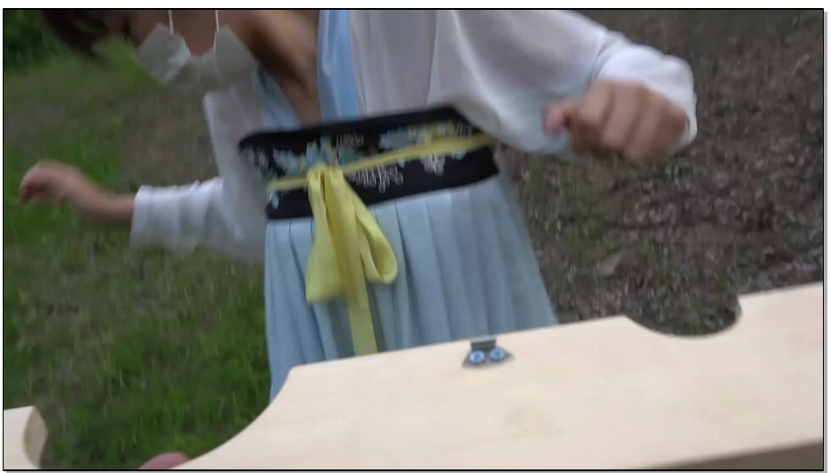 【魔法摄影】小翼 古装木枷户外镣铐