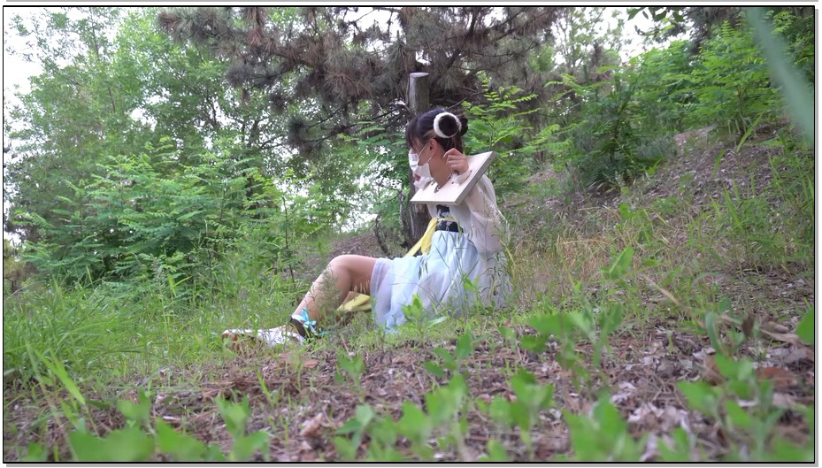 【魔法摄影】小翼 古装木枷户外镣铐