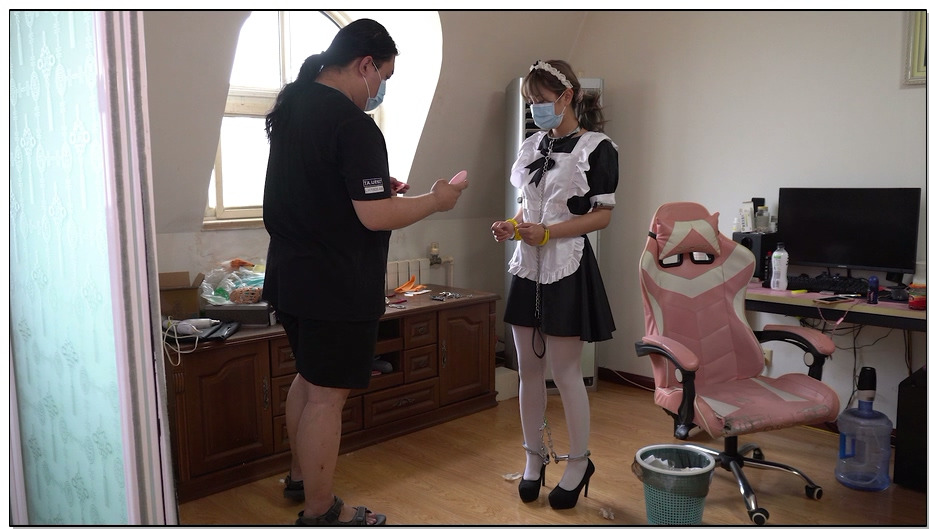 【魔法摄影】小翼 掉入陷阱的女仆3