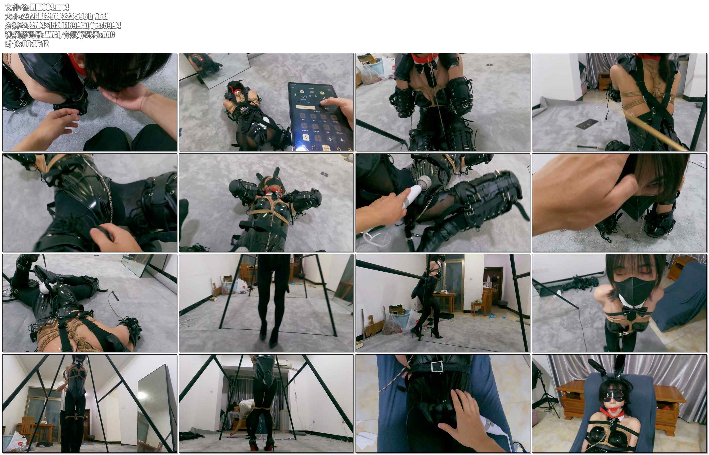 【面具男】来数数她GC了多少次 k9 兔女郎单手套高跟鞋玩具全开练习行走（伪娘）