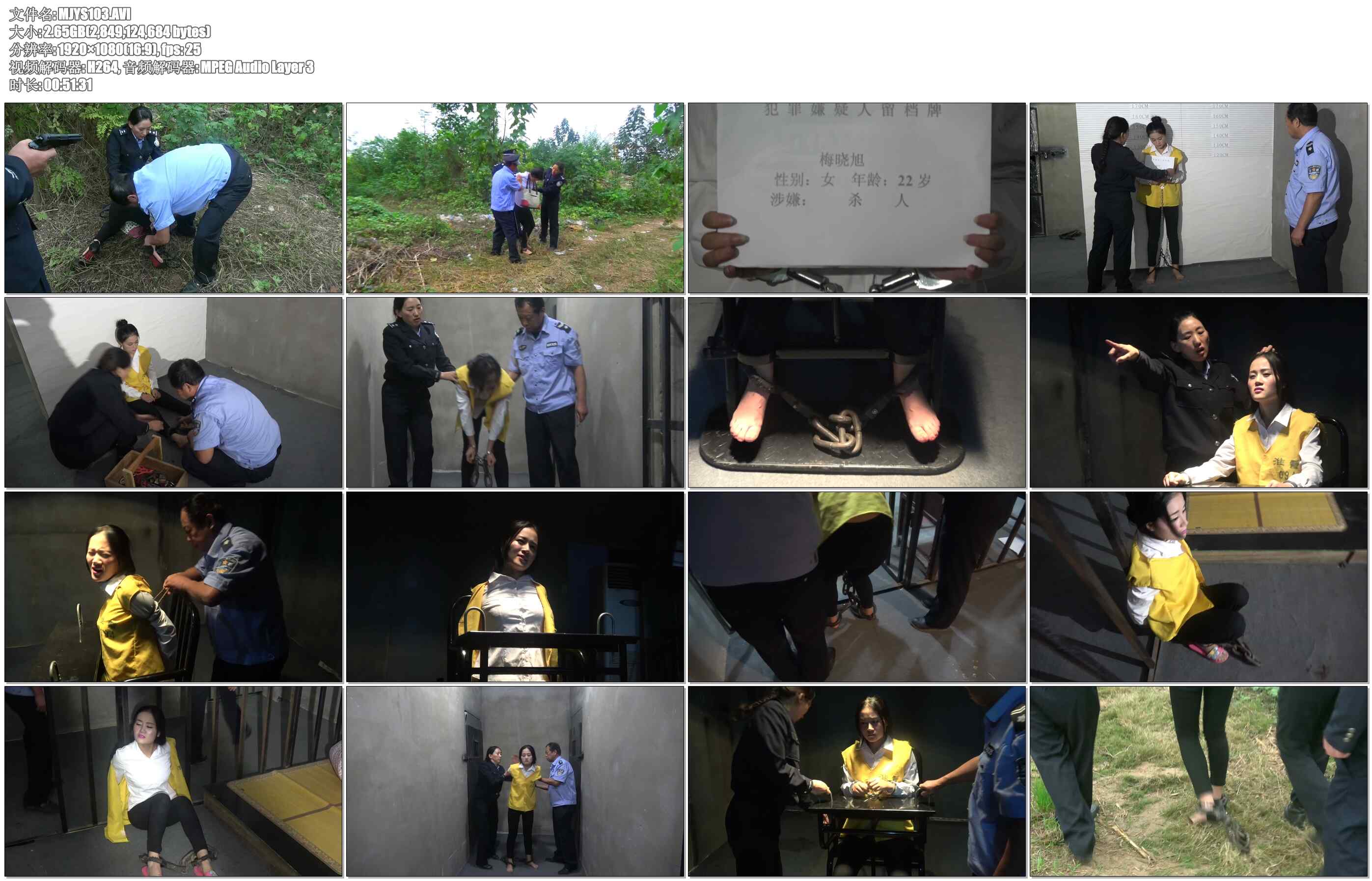 【MJ影视定拍】执法女犯的末路