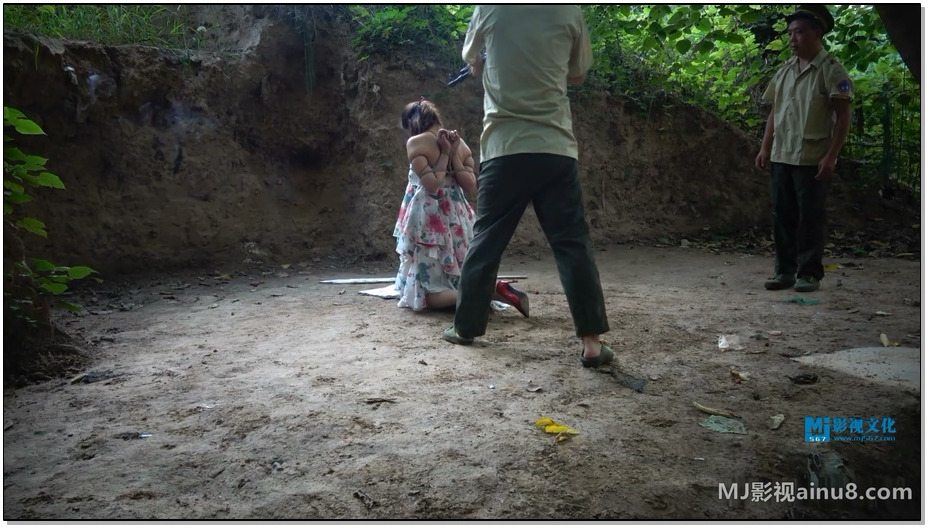 【MJ影视】穿花裹裙的梅嘉莉 女犯判决捆绑 手铐脚镣 刑场