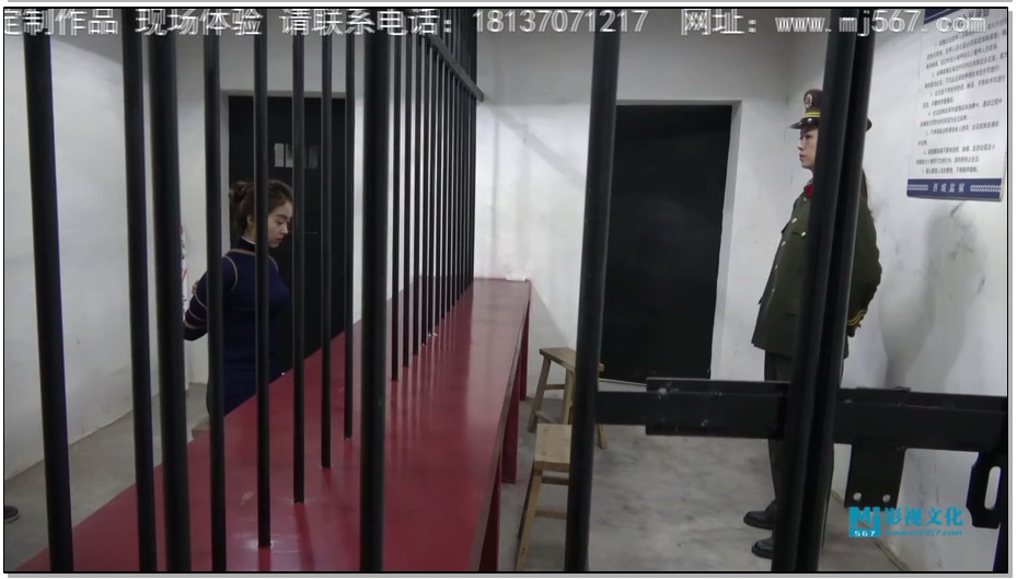 【MJ影视】杀人犯王子怡含会见室部分 