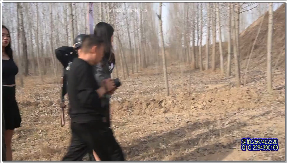 【MJ影视】野外惊魂 这是一场野外五花捆绑脚镣被枪决的三位漂亮美女