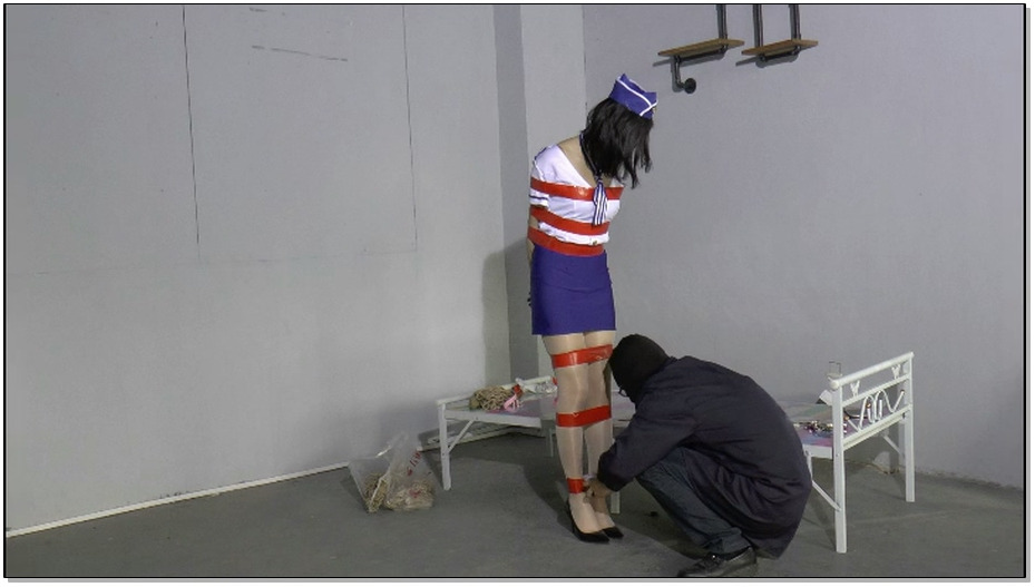 【美束映画】美女记者-2 逃脱失败，彻底沦为玩具-诗琪