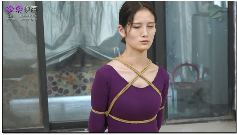 【美束映画】模特人美，功夫也好，大开腿，极致后手观音，手指都顶到后脑了，可以解锁…