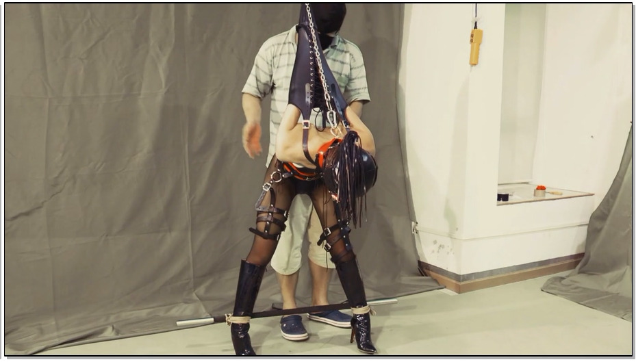 【美束映画】女间谍的皮具马奴拷问 下