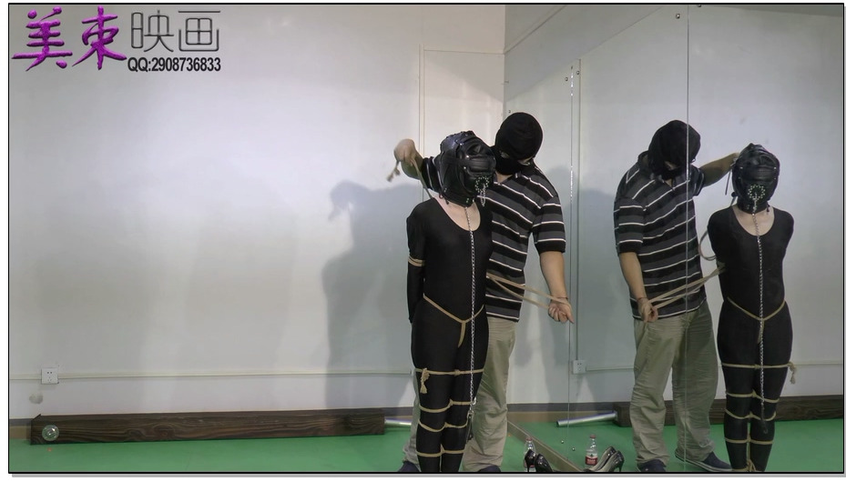 【美束映画】乔乔缚初初体验，就来难度这么大的？好吧，因为我喜欢被捆绑，你就这欺负…