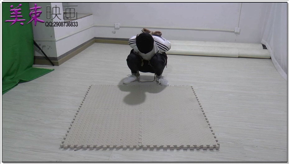 【美束映画】抓捕立夏，押解，反铐，蒙头，五花大绑