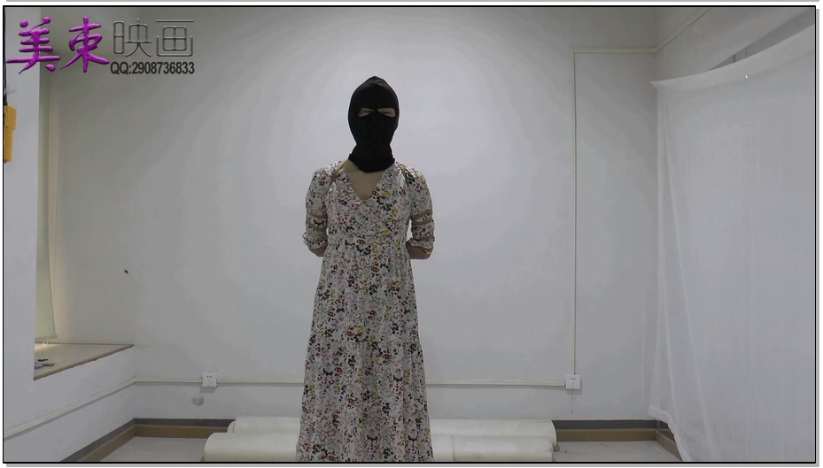 【美束映画】小慧反铐，押解，五花大绑