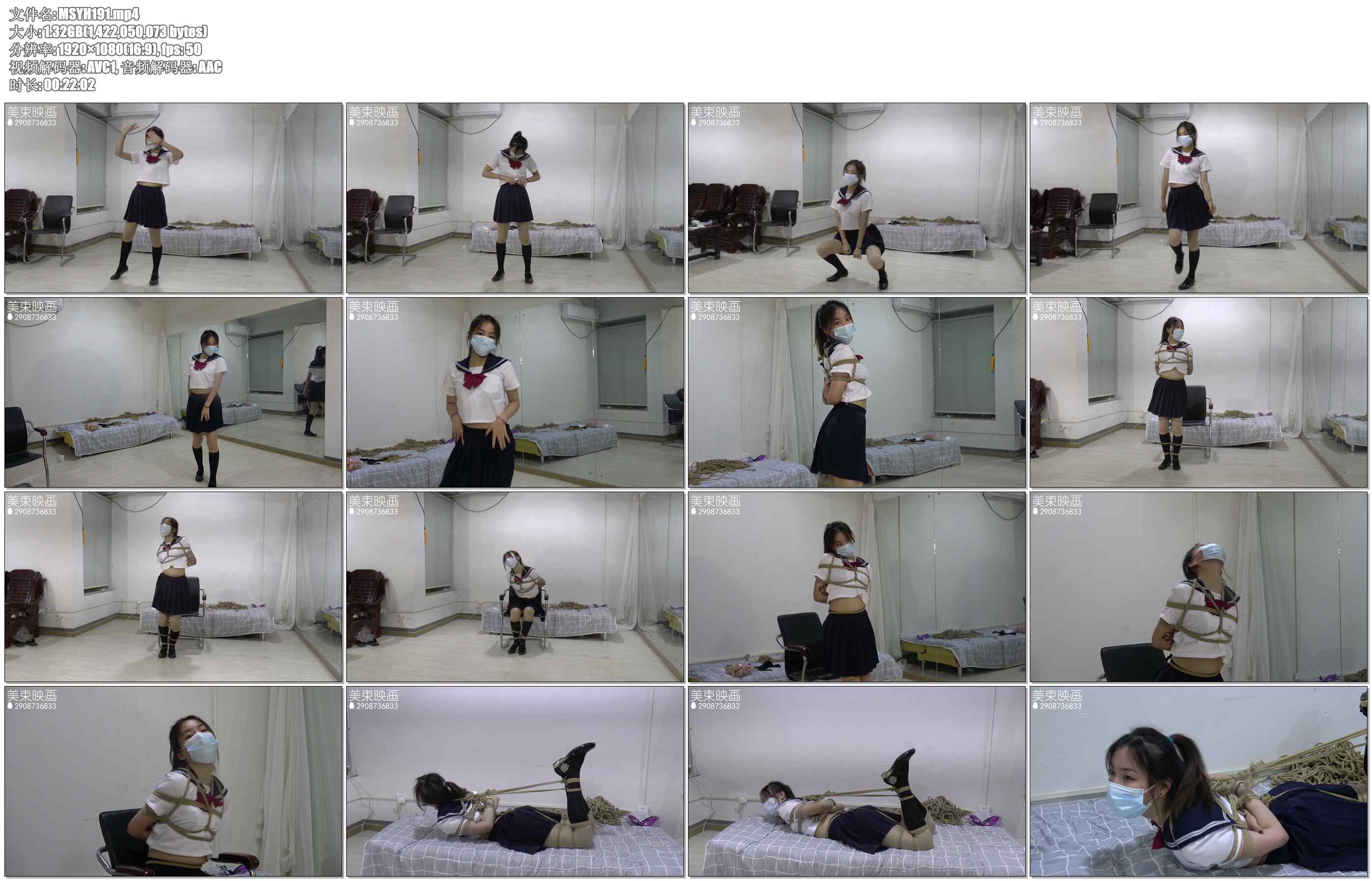 【美束映画】舞蹈萱萱，再来，这次水手服，跳出不一样的舞姿