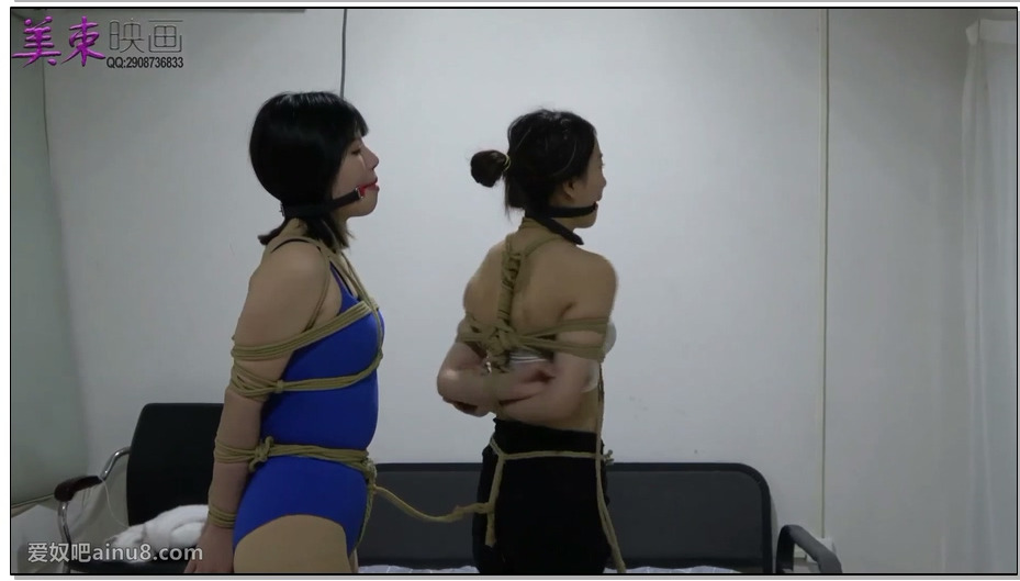 【美束映画】闺蜜劫难 下 两闺蜜玩捆绑游戏被歹徒入室绑架