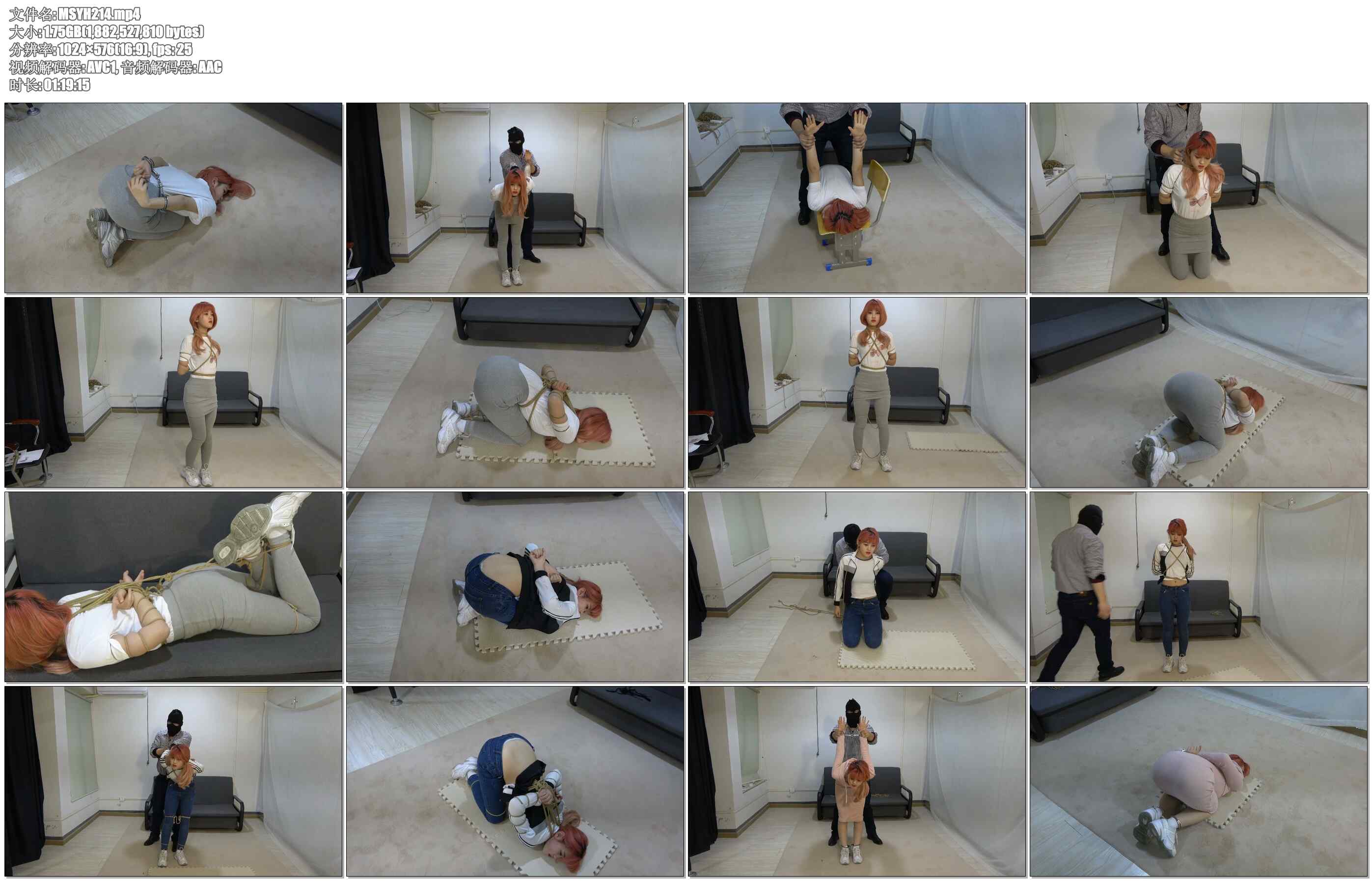 【美束映画】新模佳涵，身材不错，最主要的是比较耐绑。很敬业。柔韧性也不错