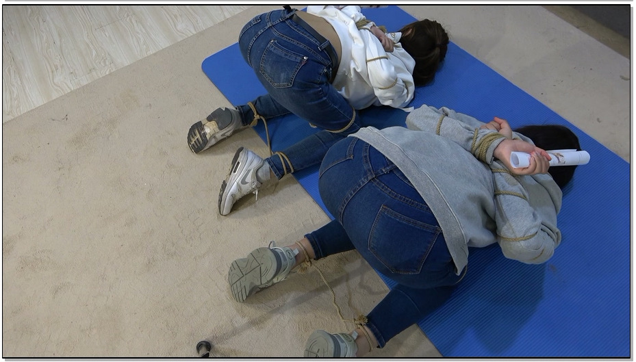 【美束映画】定拍两个大美女，甘然和阿荣。身材与颜值都很棒。反扭，抓捕，反铐，画押..