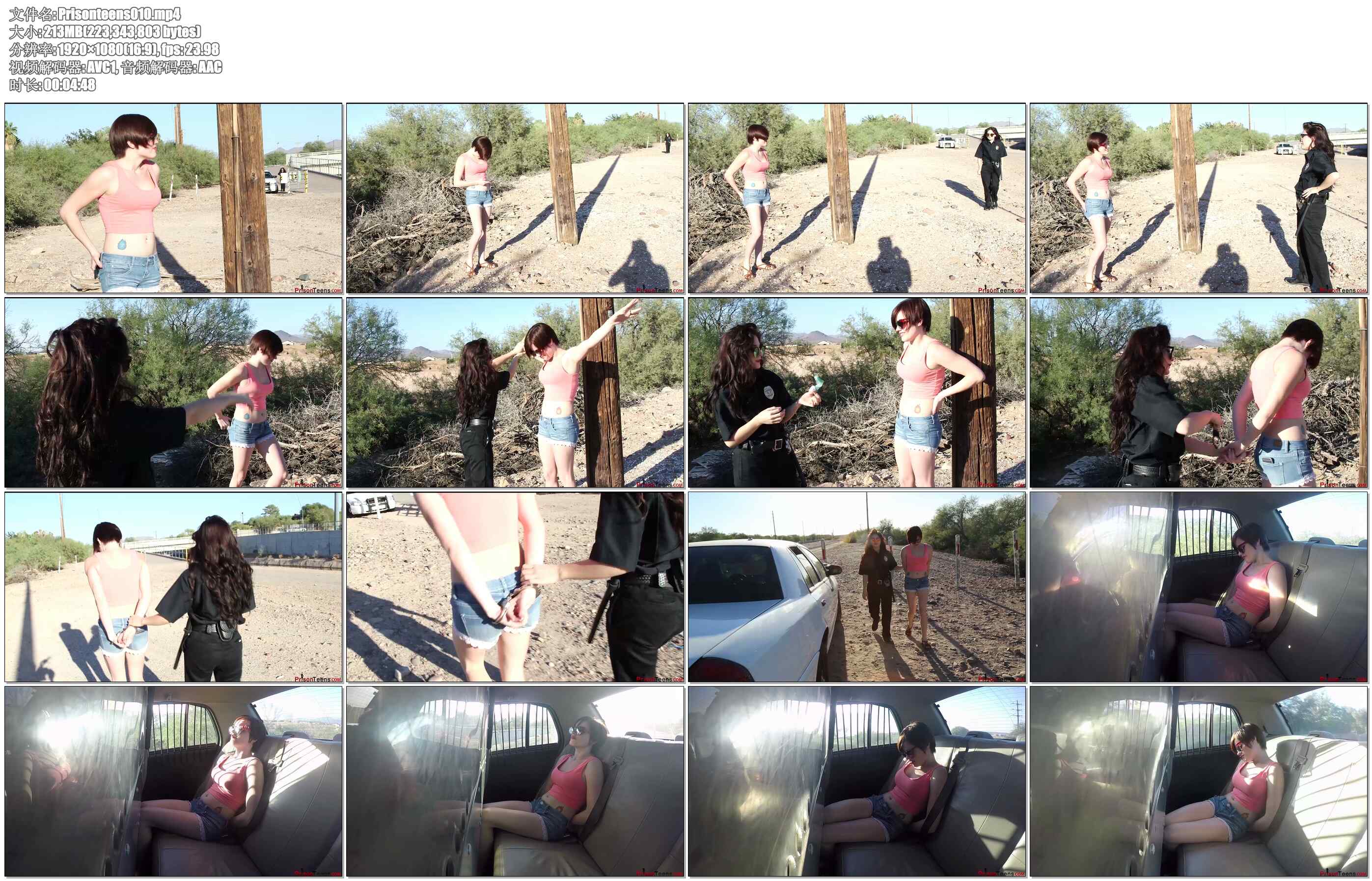 【年轻女犯】ViolettePixieArrest被捕