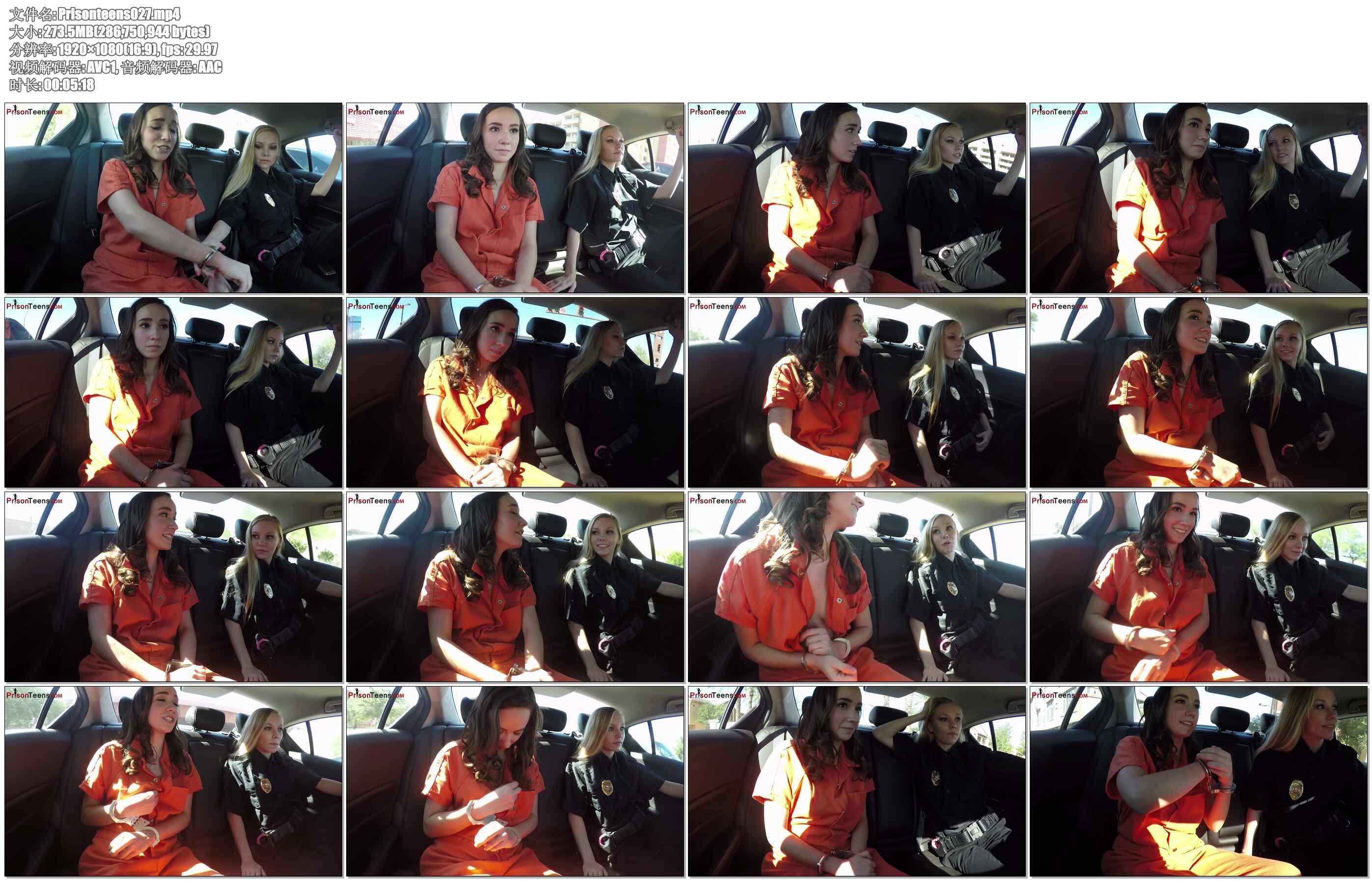 【年轻女犯】PeachMarie被捕两部 2