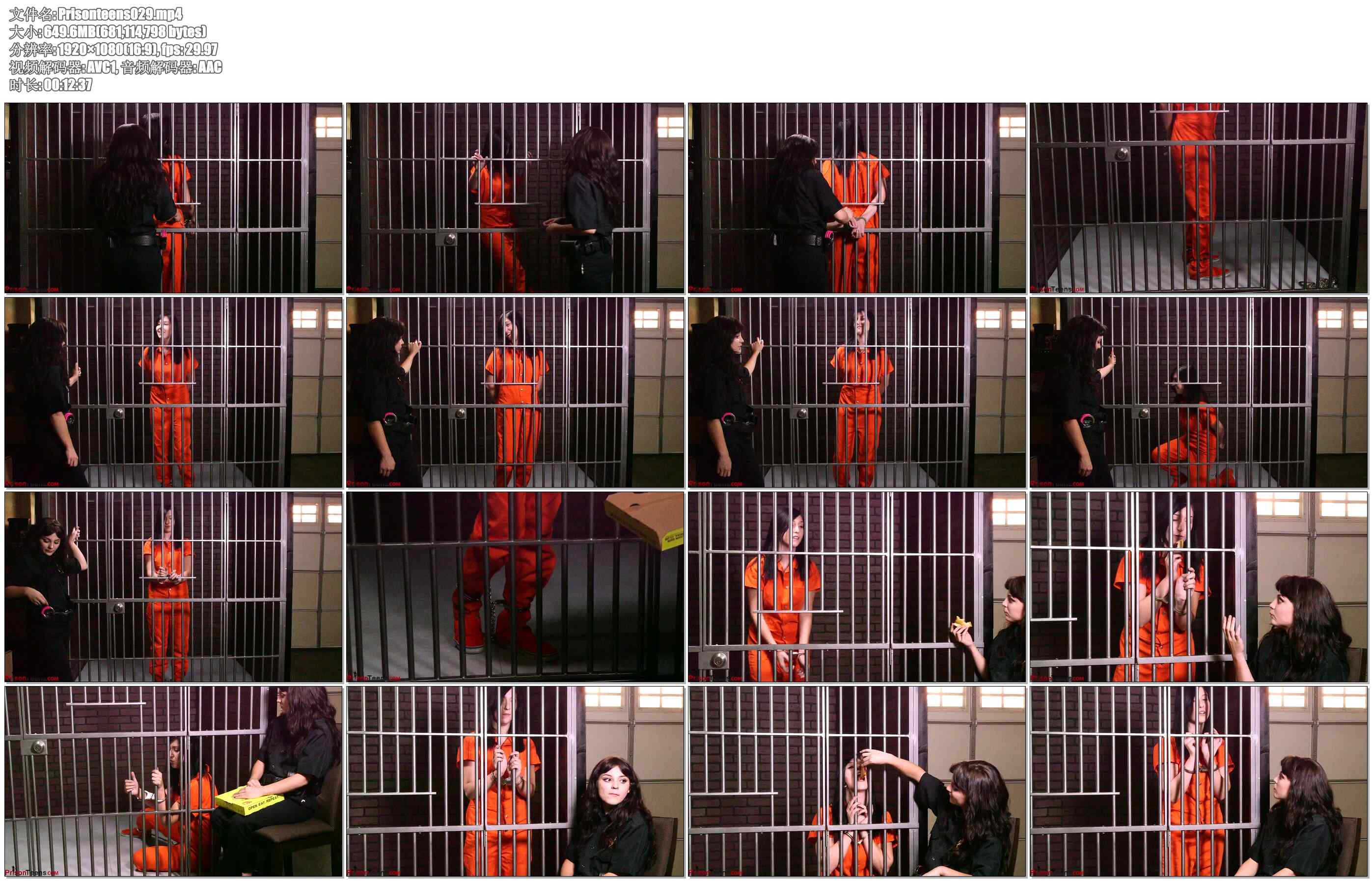 【年轻女犯】被关押的女囚Scarlett PrisonerScarlett
