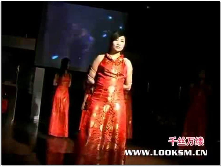 【千丝万缕】模特捆绑走秀DV欣赏.