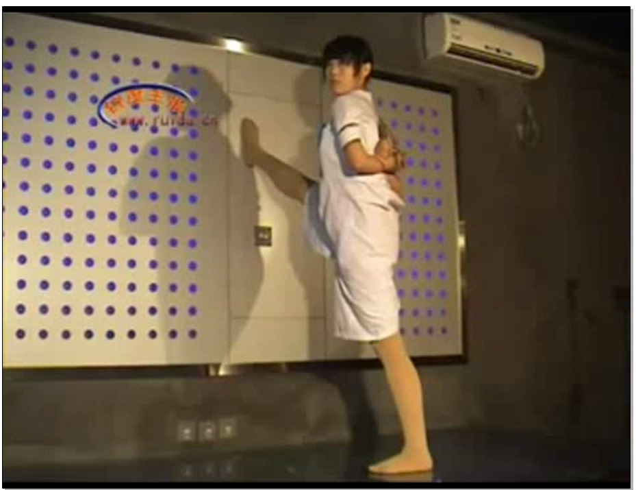 【锐度主张】蝶澈 护士服老虎凳 芭蕾后手观音