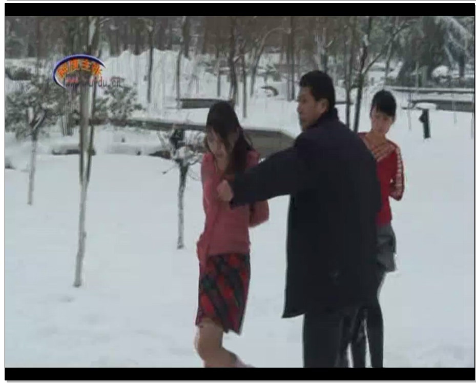 【锐度主张】滨江公园雪景