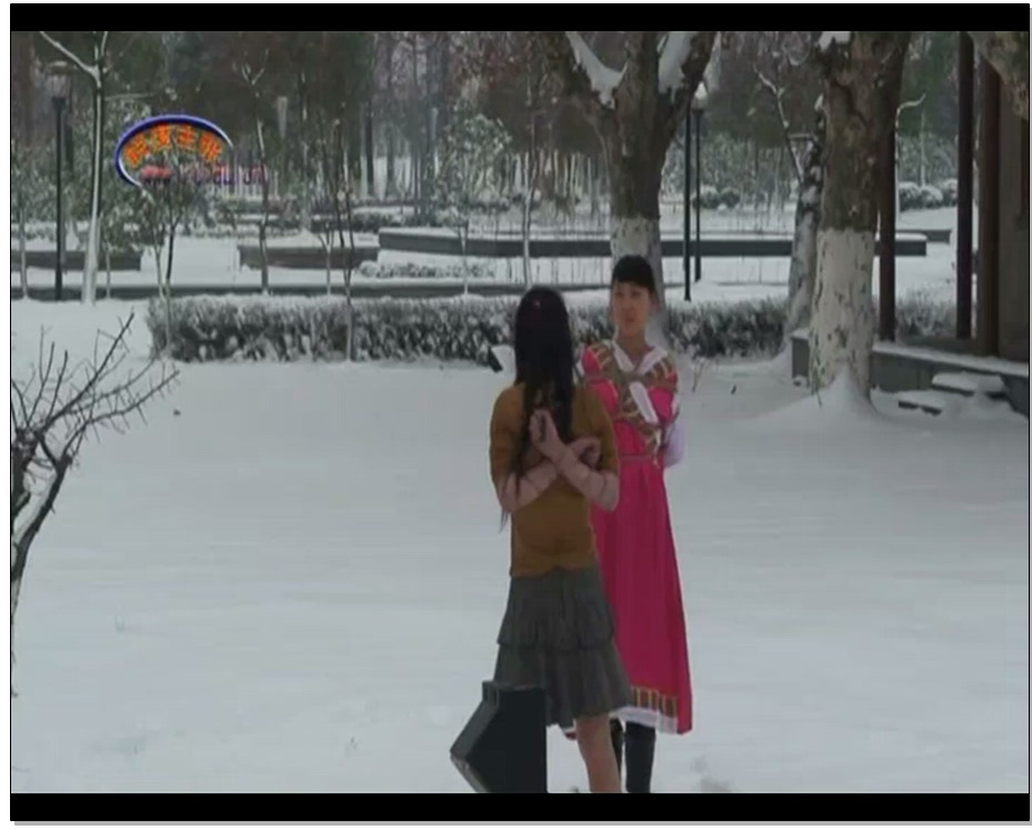 【锐度主张】滨江公园雪景