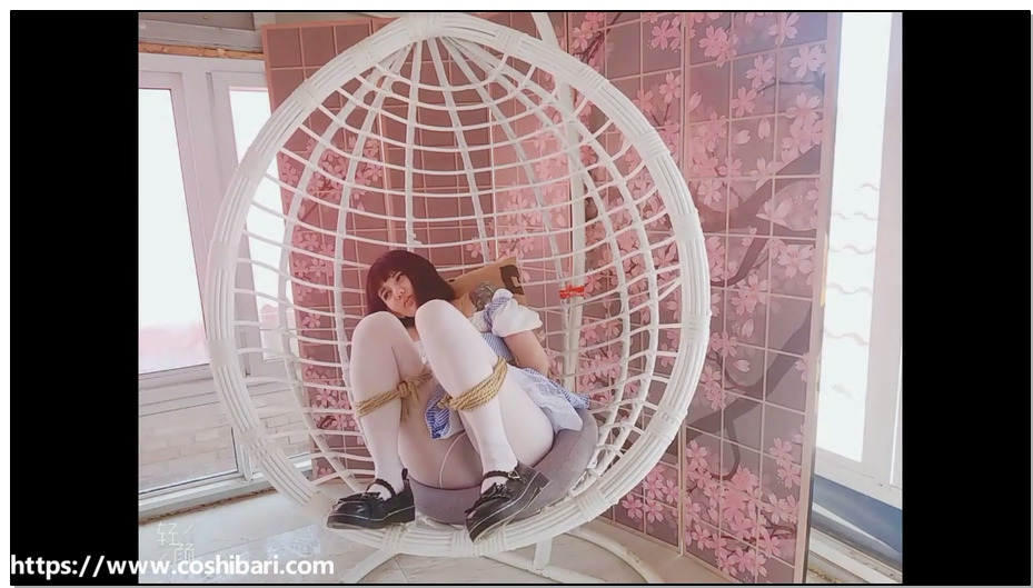 【绳次元】DJ复出！太久没有拍摄了，上绳太敏感了！把我吊篮都给弄坏了