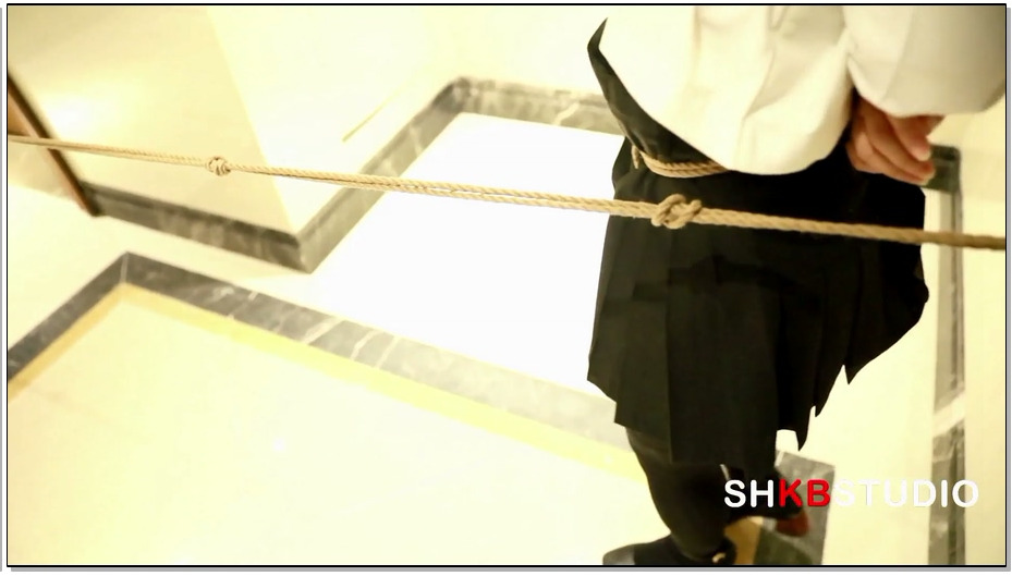 【SHKB】灵希 JK挑战楼道大冒险