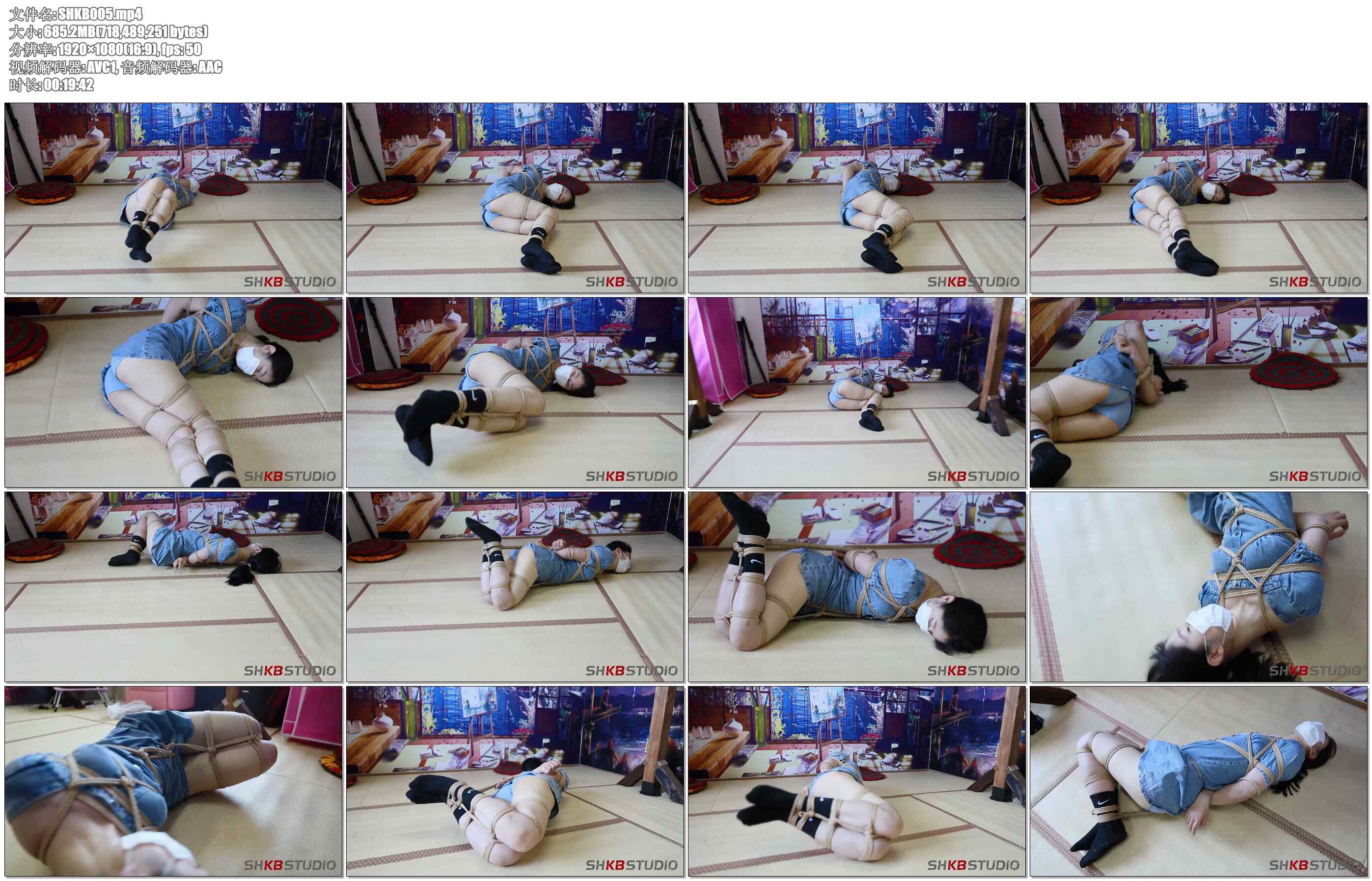 【SHKB】新模檬檬紧缚放置篇