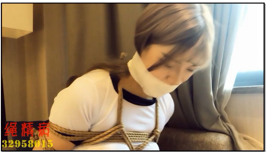 【绳精病】囚禁的一天2 美丽女神遭遇怪叔叔监禁折磨的故事