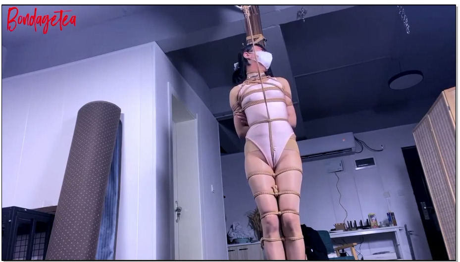 【绳精病】因为表现不好被主人惩罚紧缚站立 