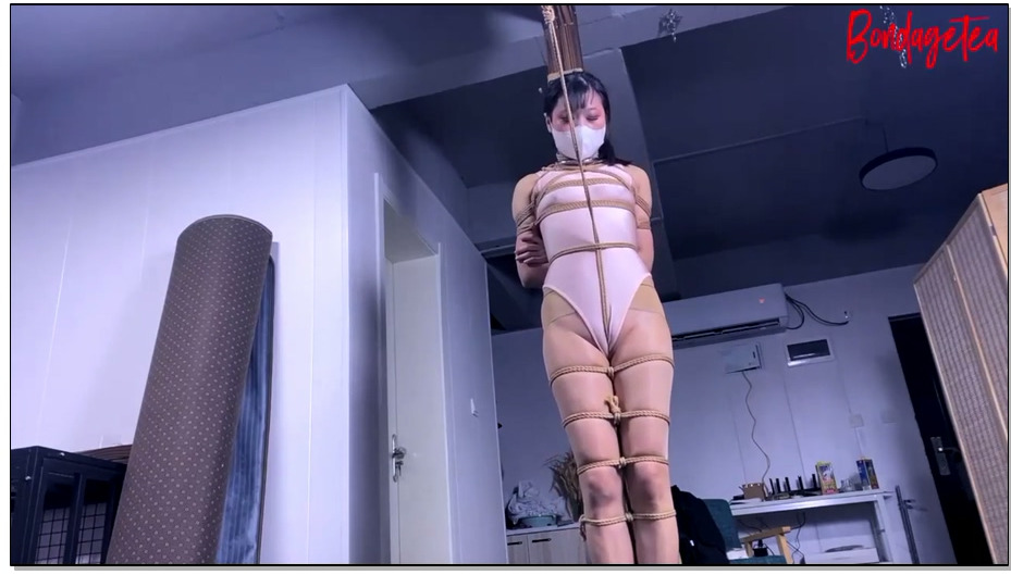 【绳精病】因为表现不好被主人惩罚紧缚站立 